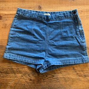 Gentle Fawn Collection Denim Highwaisted Shorts